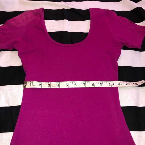 {American Apparel} 🍭Fuschia Pink Body Con Dress - Picture 5 of 6